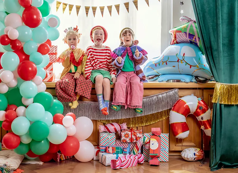 Cajas de regalo Papá Noel y elfo Cajas de regalo Papá Noel y elfo - Imagen 2